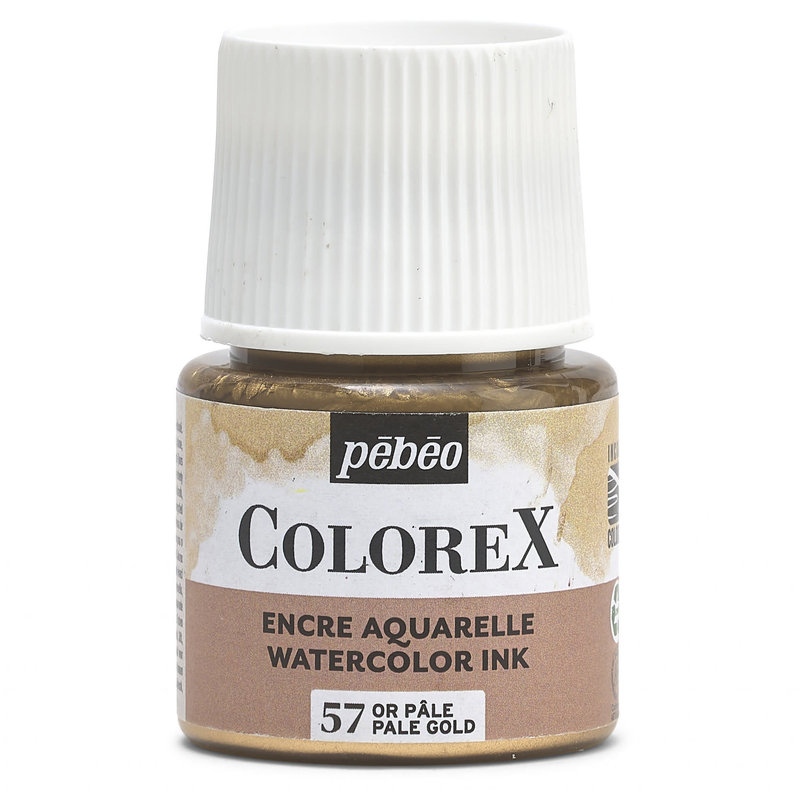 PEBEO Colorex Watercolor Ink 45Ml Light Gold