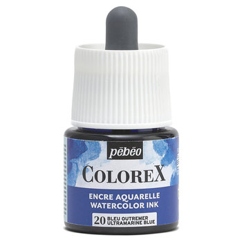 PEBEO Colorex Watercolor Ink 45Ml Ultramarine Blue