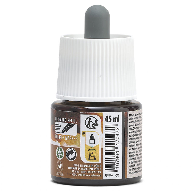 PEBEO Colorex Watercolor Ink 45Ml Tobacco