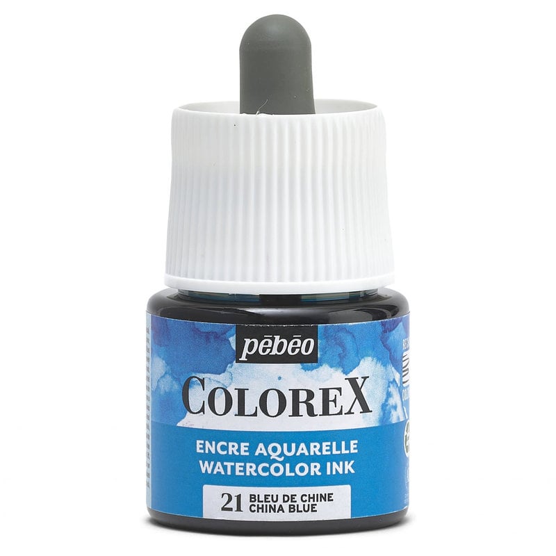 PEBEO Colorex Watercolor Ink 45Ml China Blue