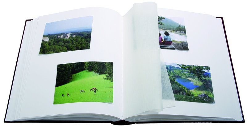 Album Photos traditionnel Prem'S 33,5x29cm 100 pages couleurs aléatoires