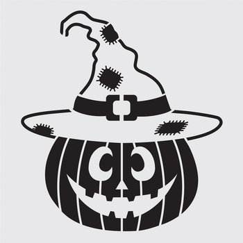 ALADINE Pumpkin Deco Stencil