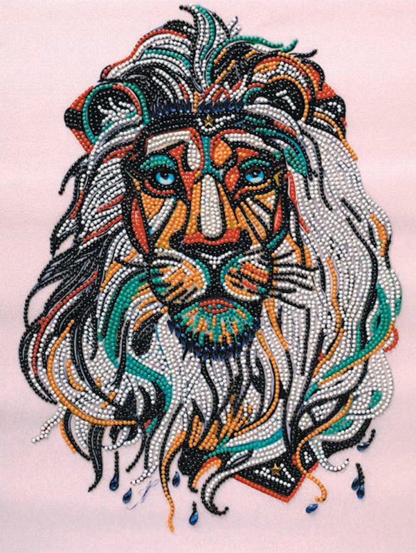 GRAINE CREATIVE Diamond Painting Lion