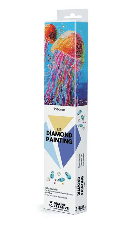 GRAINE CREATIVE Diamond Painting Meduse