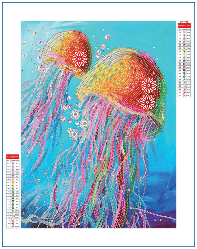 GRAINE CREATIVE Diamond Painting Meduse