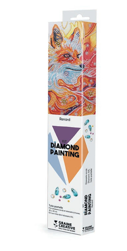 GRAINE CREATIVE Diamond Painting Renard