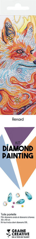 GRAINE CREATIVE Diamond Painting Renard