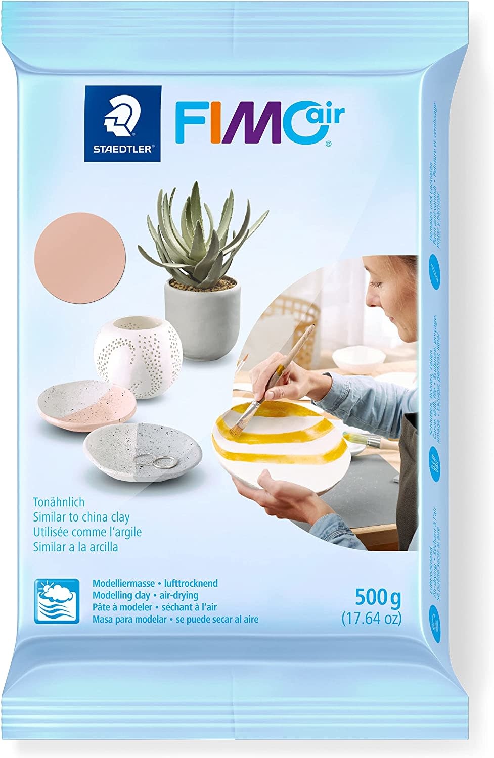 STAEDTLER Fimo Air Rose Pale 500G / 8100-43
