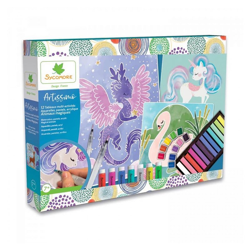 Babissimo - Multi activités - Peinture, colle, colorie