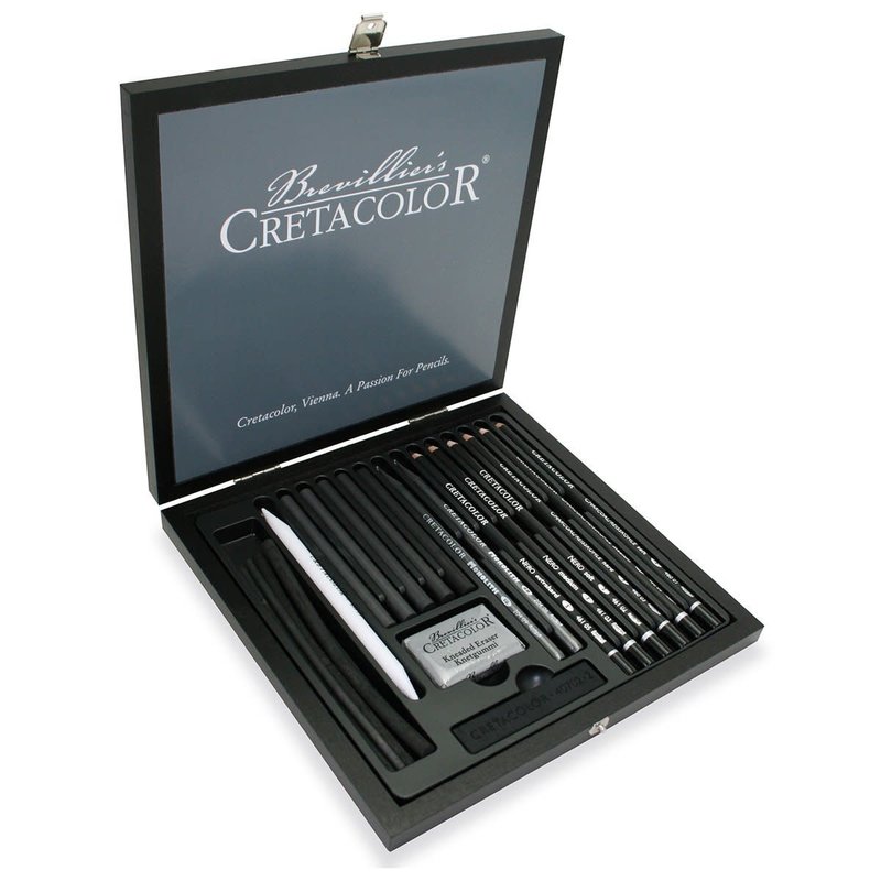 CRETACOLOR Coffret carton Black Box