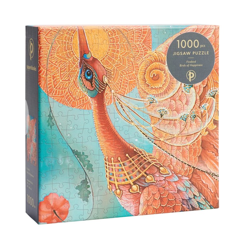 PAPERBLANKS Puzzle les oiseaux de feu 1000 pièces