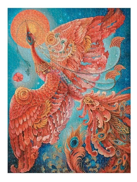PAPERBLANKS Puzzles 1 000 pièces Oiseau de Feu