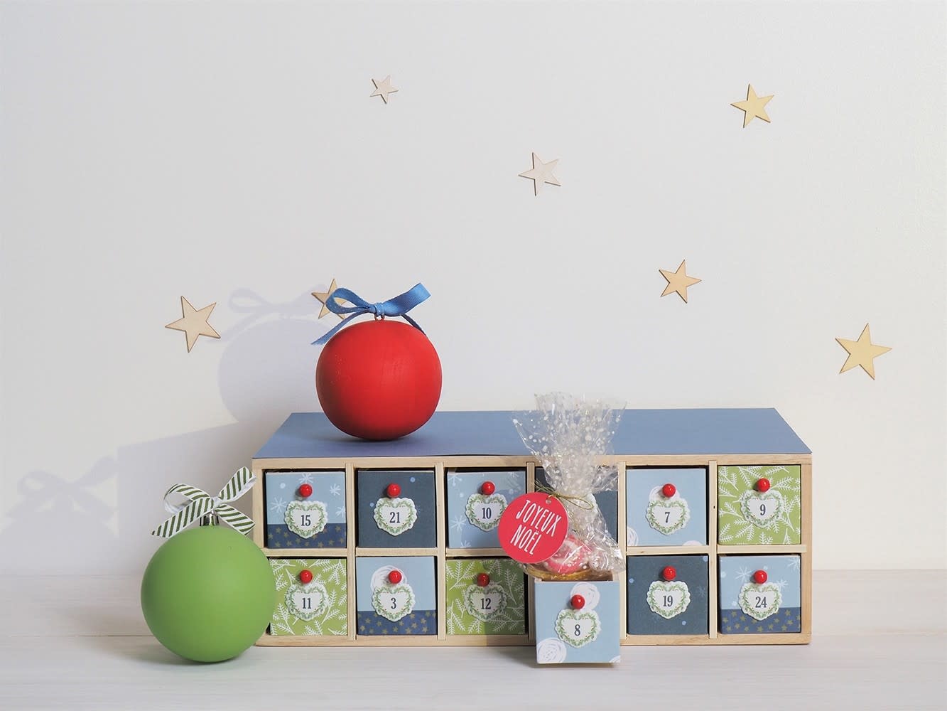 ARTEMIO Rangement 24 Tiroirs 33,5X20,5X11,5Cm