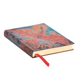 PAPERBLANKS Carnets Flexis à couverture souple Oiseau de Feu Mini Ligné