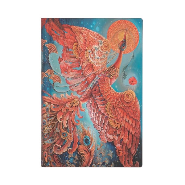 PAPERBLANKS Carnets Flexis à couverture souple Oiseau de Feu Mini Ligné