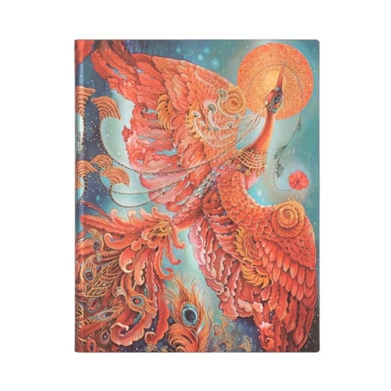 PAPERBLANKS Carnets Flexis À Couverture Souple Oiseau de Feu Ultra Ligné