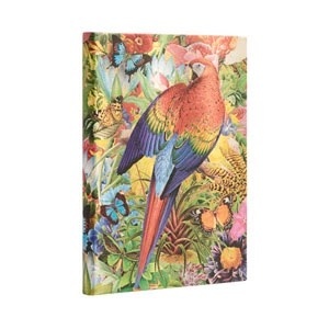 PAPERBLANKS Carnets à couverture rigide Jardin Tropical Midi Ligné