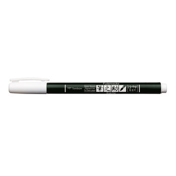 TOMBOW Feutre Brush Fudenosuke Pastel Blanc