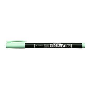 TOMBOW Feutre brush Fudenosuke, pointe souple, vert pastel