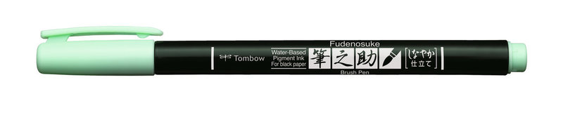 TOMBOW Feutre Brush Fudenosuke Pastel Vert Clair