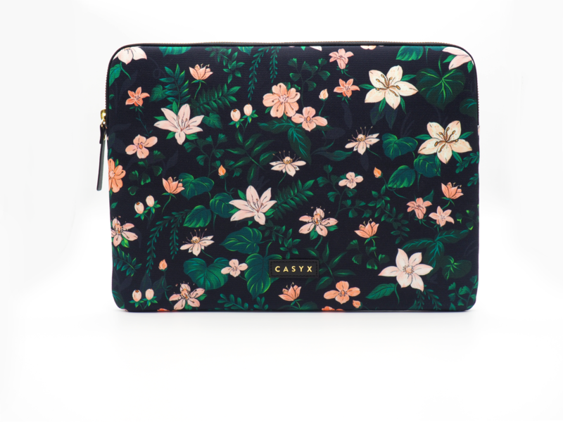 CASYX Pochette Taille 15' Gamme design Glowing Forest