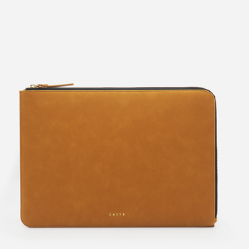 CASYX Pochette ordinateur Atelier 16' Camel