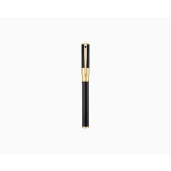 DUPONT S.T Stylo roller D-Initial noir et doré