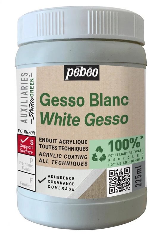 PEBEO Studio Green gesso Blanc 225ml