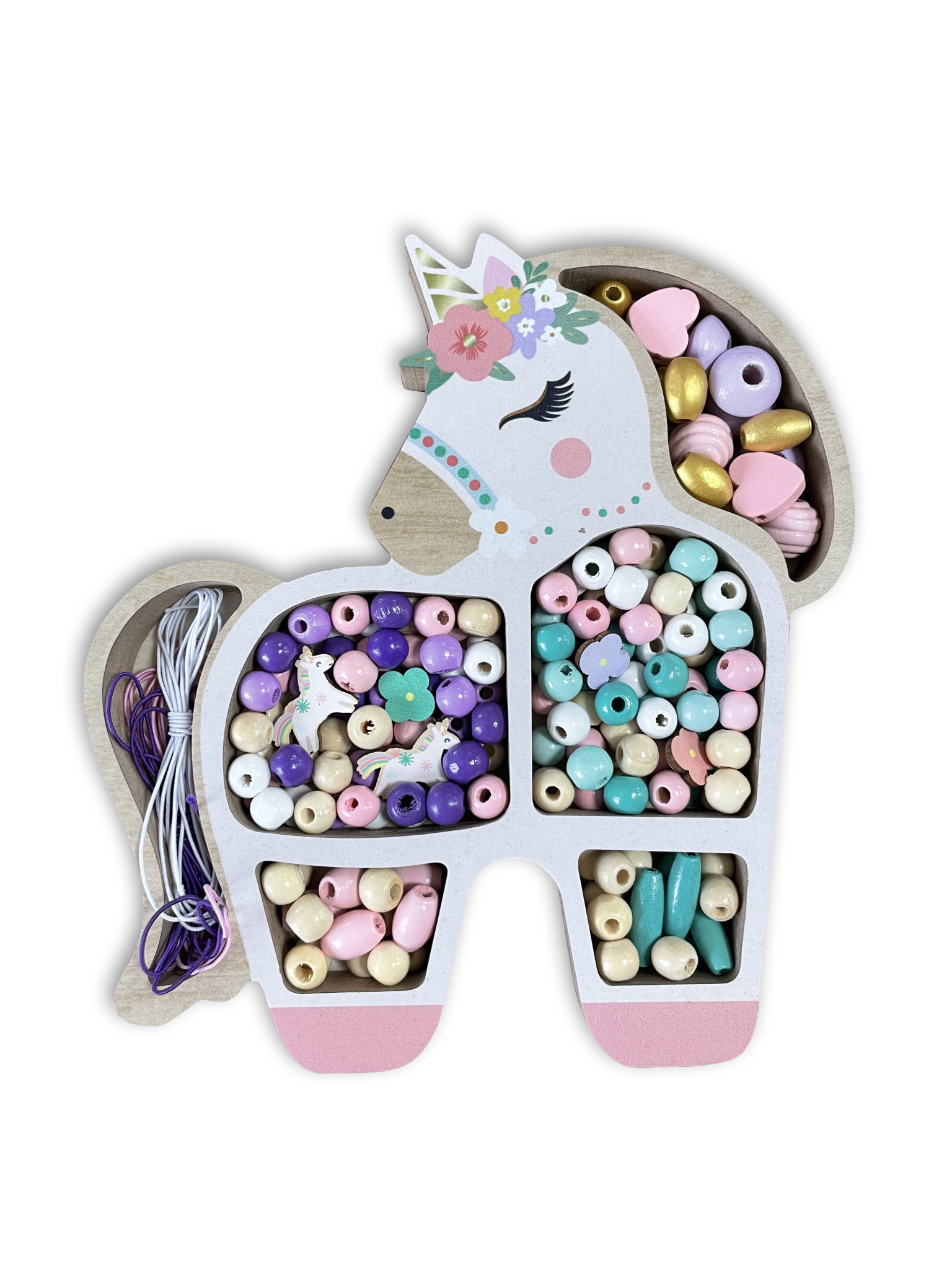 Stylo Licorne Fantaisie avec 6 mines colorées - Cadeau enfant