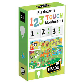 HEADU Flashcards 123 Touch Montessori