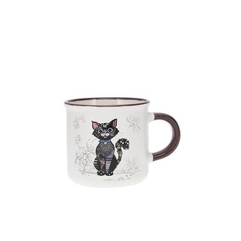 KIUB Mug Timbale Expresso 125 Ml Kook Chat Noir