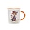 KIUB Mug Timbale Droit M 320 Ml Kook Enfants Chat Mignon