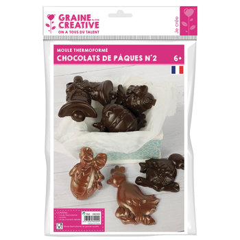 GRAINE CREATIVE Moule Thermo Chocolats De Pâques N°2