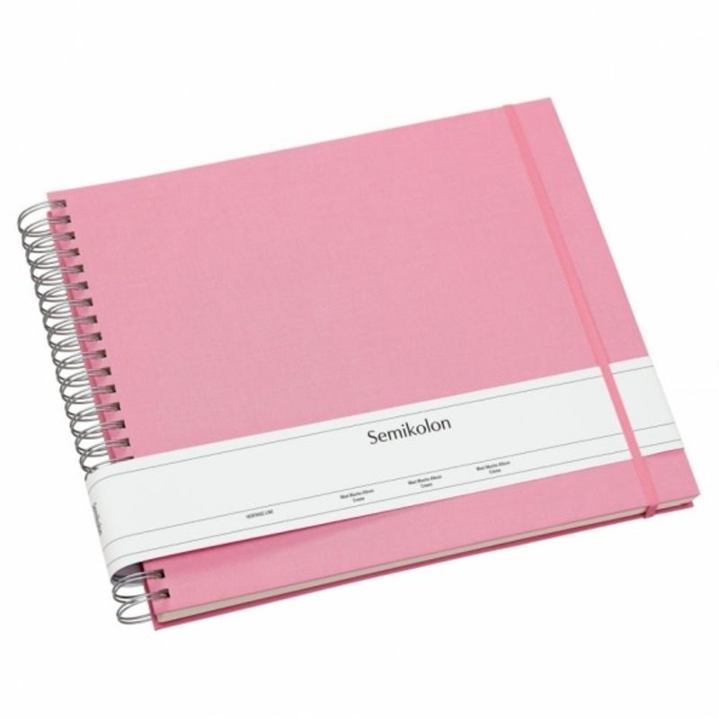 SEMIKOLON Maxi Mucho Photo Album - Rose Flamant - Cream page