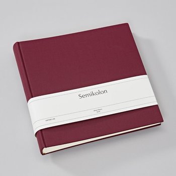 SEMIKOLON Album photos Classic Event Burgundy pages crème 24 x 23 cm