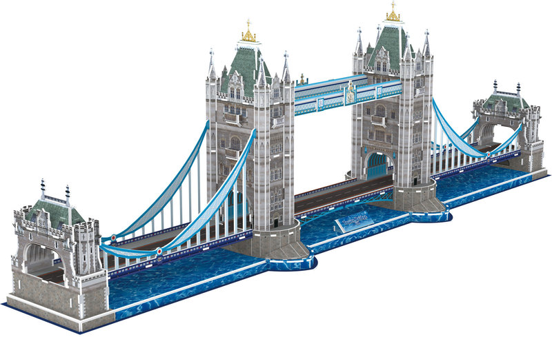 GRAINE CREATIVE Maquette 3D Mousse Tower Bridge