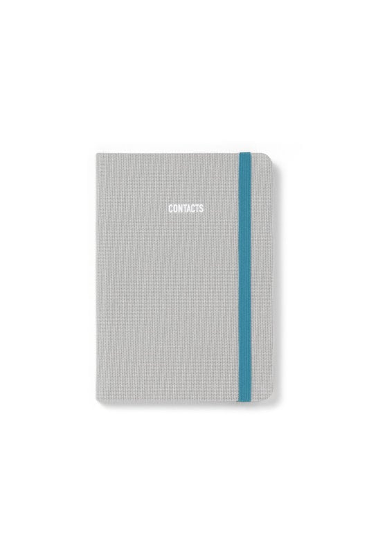 LETTS Raw A6 Address Book Grey