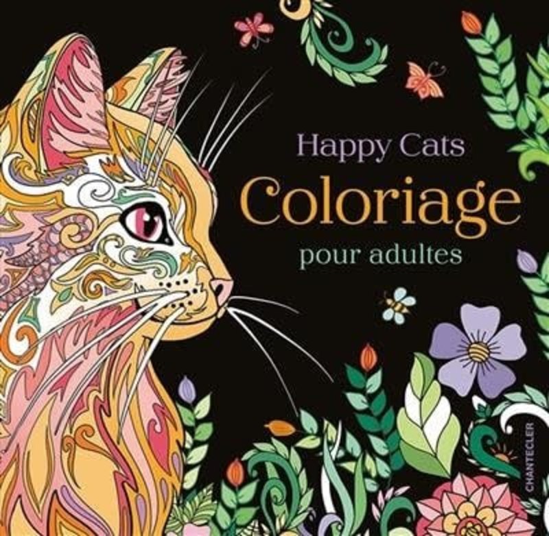 CHANTECLER Happy Cats - Coloriage Pour Adultes
