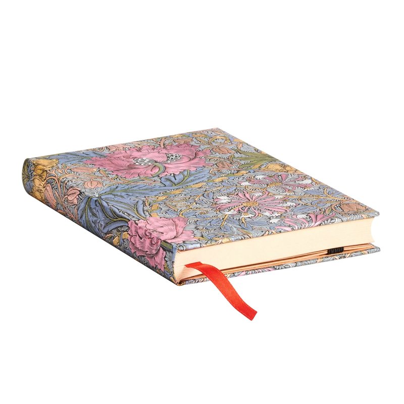 PAPERBLANKS Carnets À Couverture Rigide Morris Chèvrefeuille Rose Mini Ligné