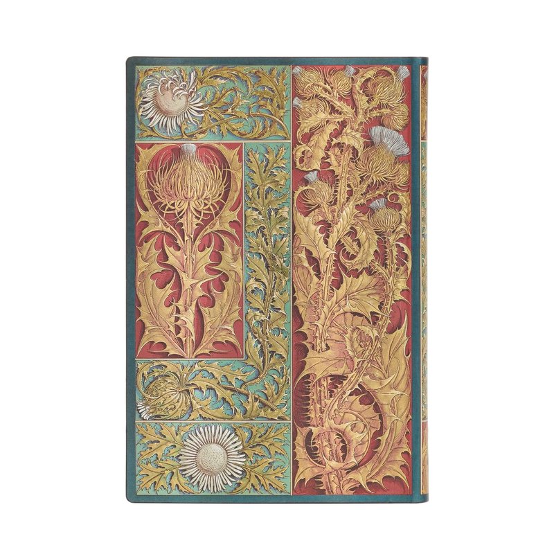 PAPERBLANKS Carnets Flexis À Couverture Souple Chardon Sauvage Mini Ligné