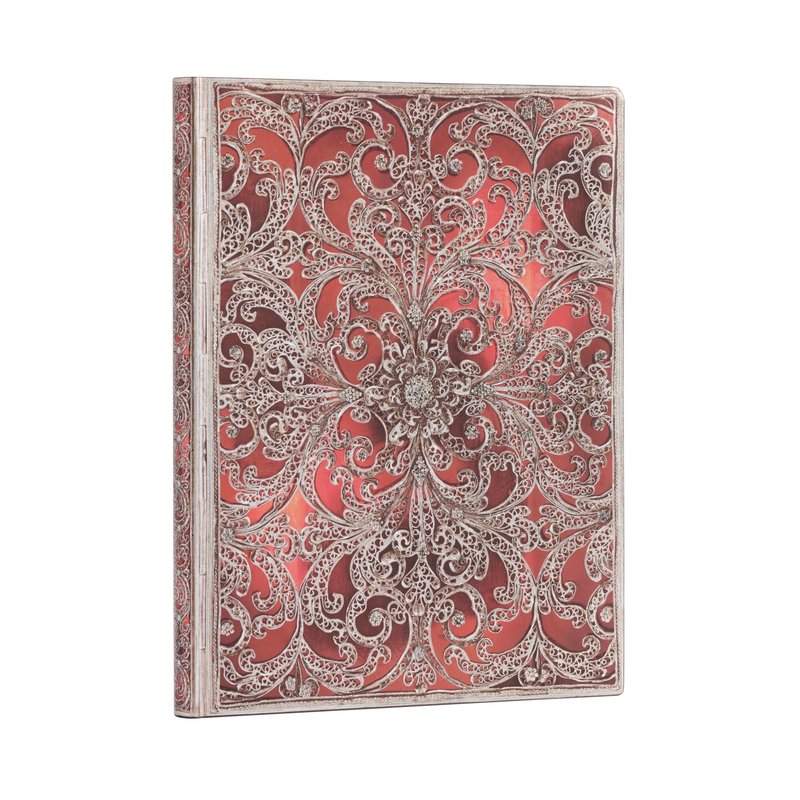 PAPERBLANKS Carnets Flexis À Couverture Souple Grenat Ultra Non Ligné