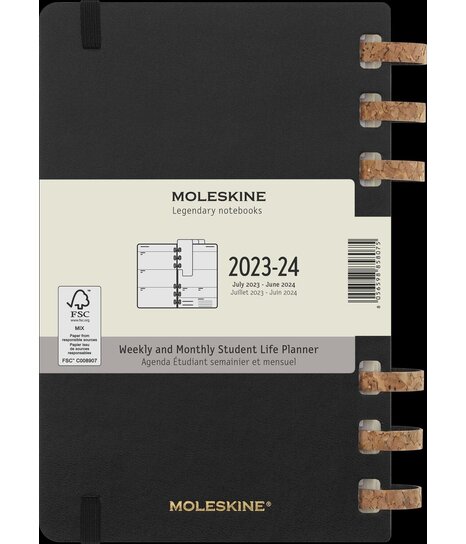 Agenda journalier 2012 ; pac man grand format noir - Moleskine - Moleskine  Papet - Papeterie / Coloriage - Doucet LE MANS