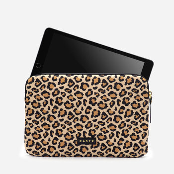 CASYX Pochette iPad Gamme design Sand Leopard
