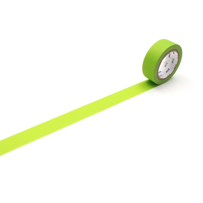 OZ MT 1P Uni vert mat / matte yellowgreen 1,5cm x7m