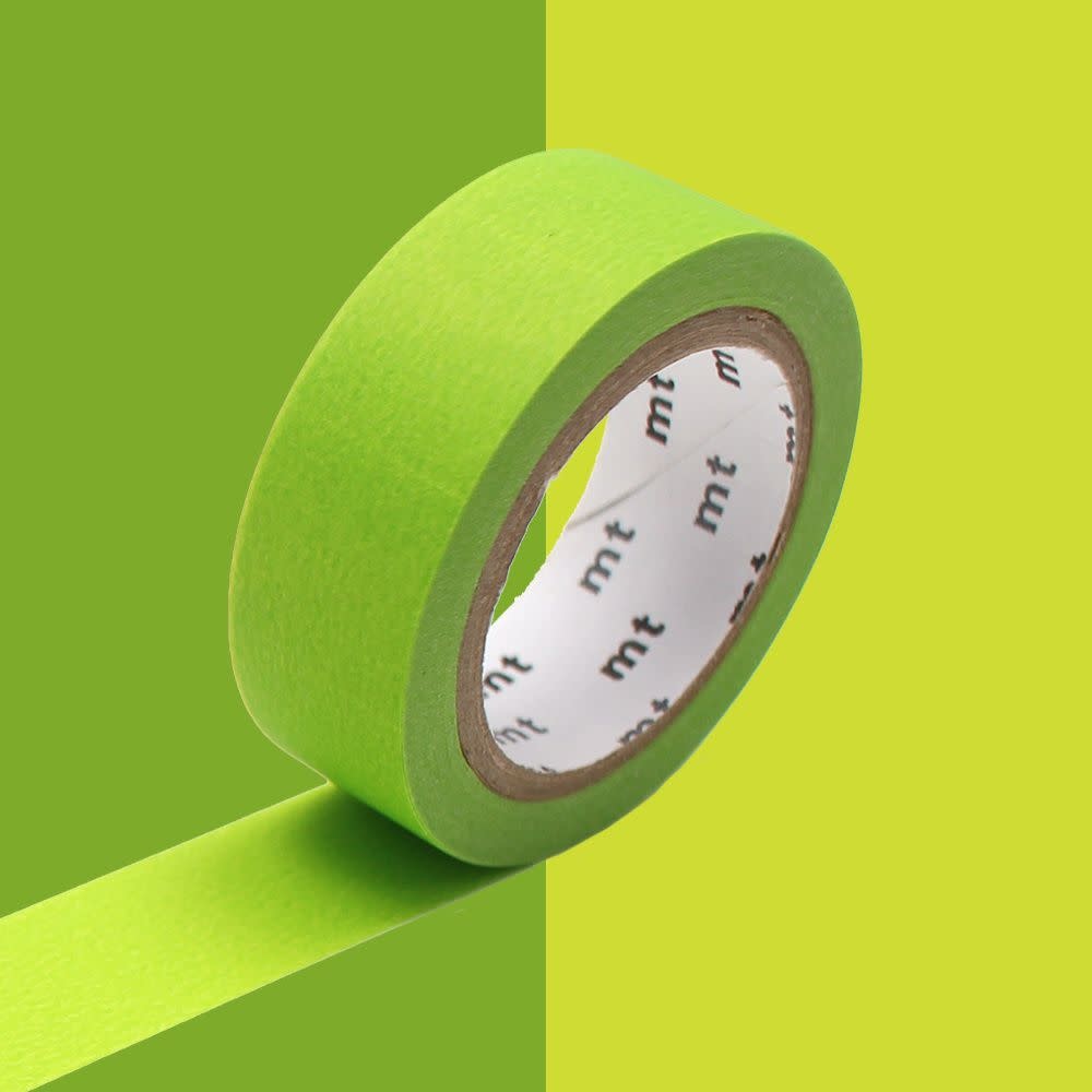 OZ MT 1P Uni vert mat / matte yellowgreen 1,5cm x7m