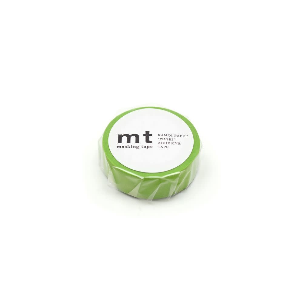 OZ MT 1P Uni vert mat / matte yellowgreen 1,5cm x7m