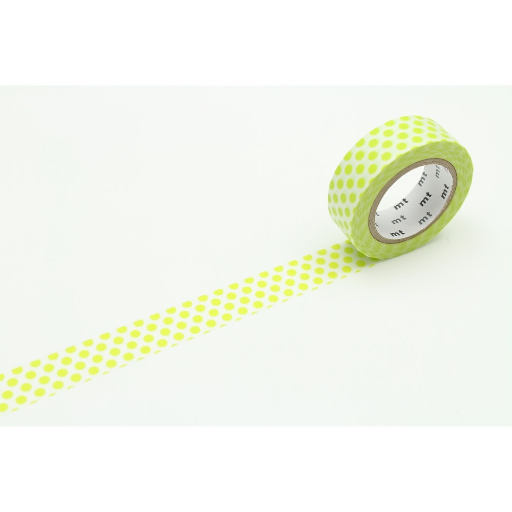 OZ MT 1P Motif pois vert anis / dot lime