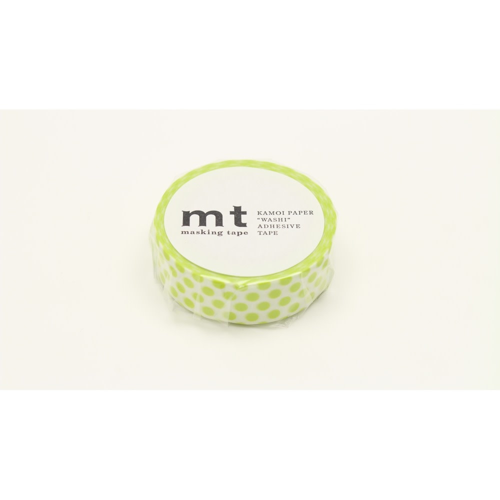 OZ MT 1P Motif pois vert anis / dot lime