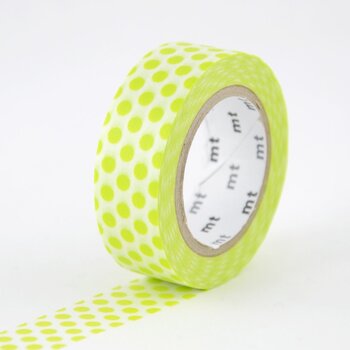 OZ MT 1P Motif pois vert anis / dot lime