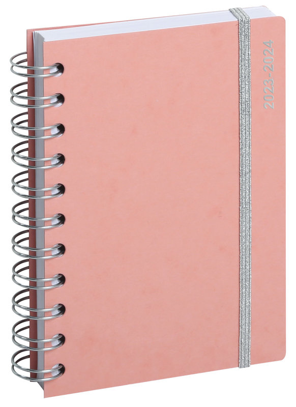 Agenda Semainier 2023 2024 15,5 x 10,5 cm, Agenda Scolaire à Spirale 17  Mois 23 Août